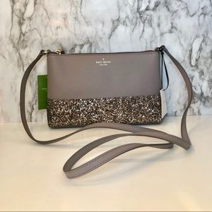Kate Spade Ramey Crossbody Glitter Purse